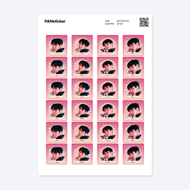 판스티커 정사각형