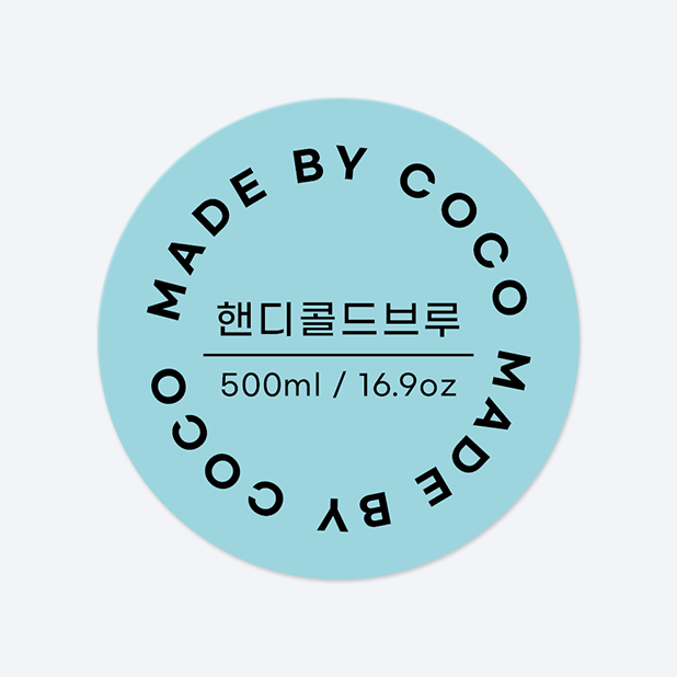 원형 스티커