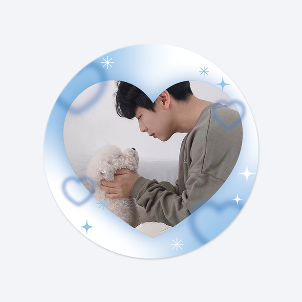원형 스티커