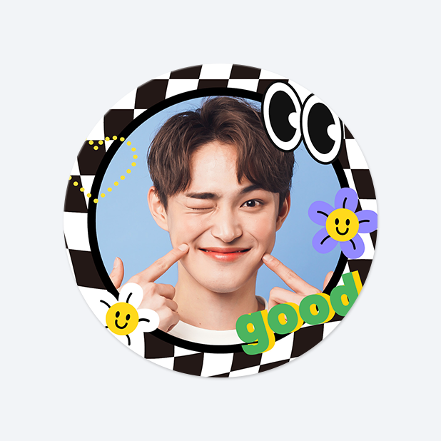 원형 스티커