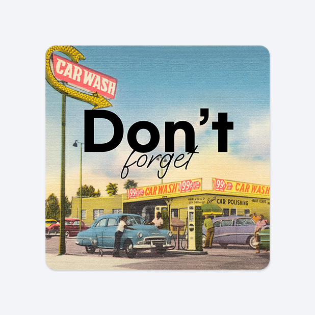 사각라운드형 스티커