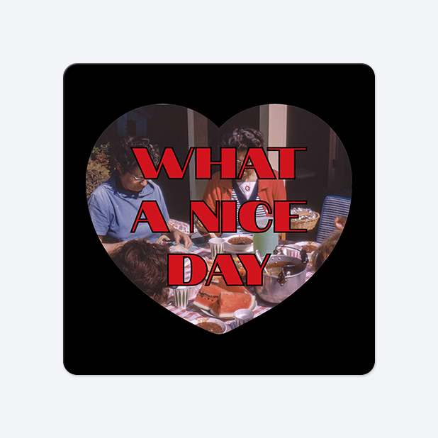 사각라운드형 스티커