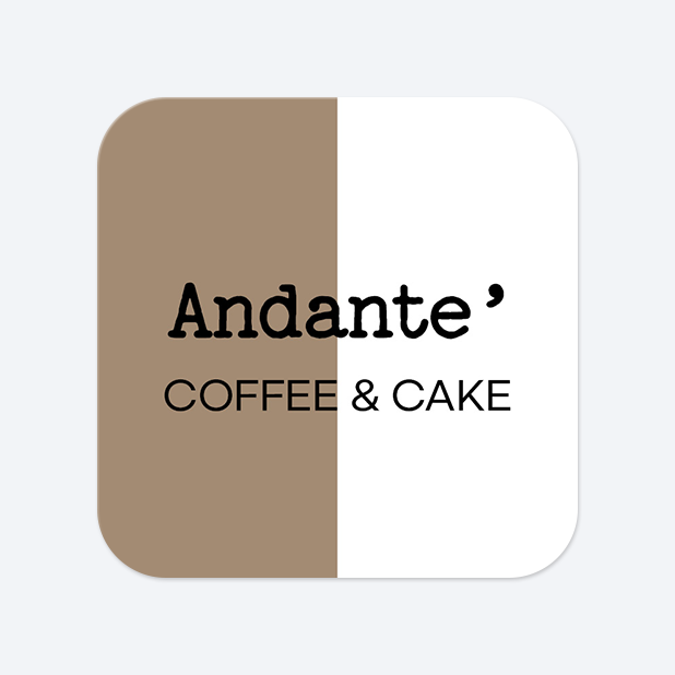 사각라운드형 스티커