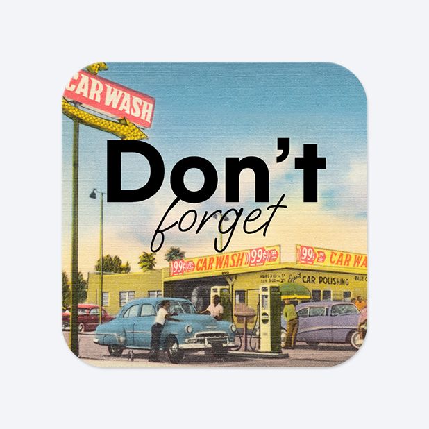 사각라운드형 스티커