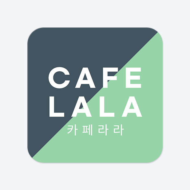 사각라운드형 스티커