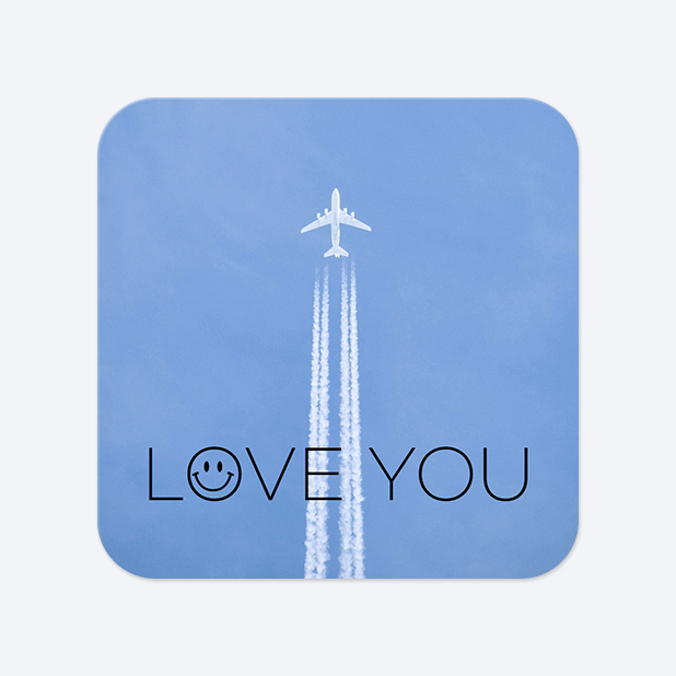 사각라운드형 스티커