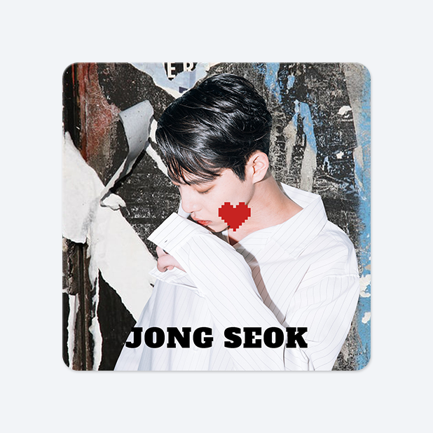 사각라운드형 스티커