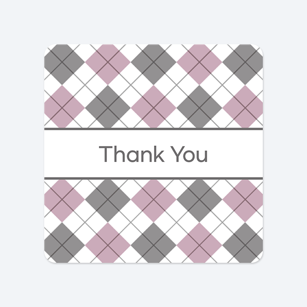 사각라운드형 스티커