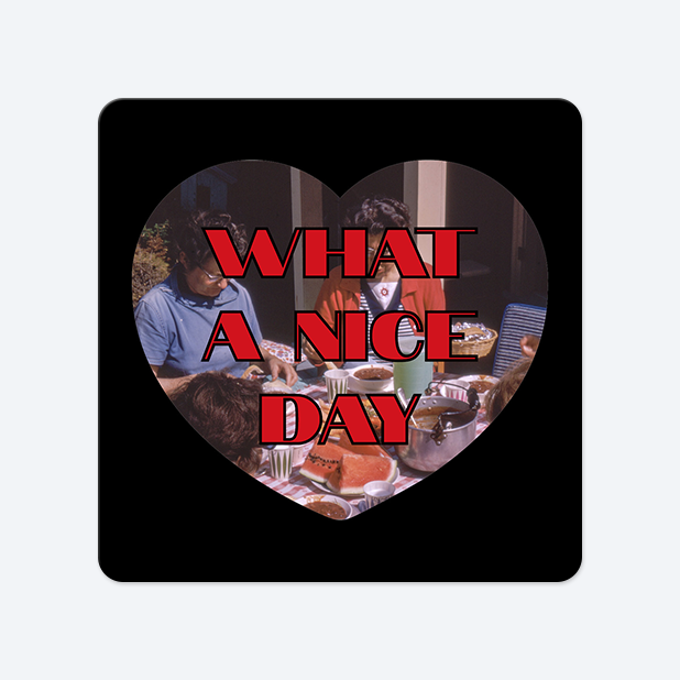 사각라운드형 스티커