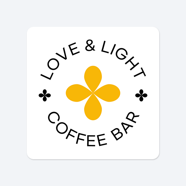 사각라운드형 스티커