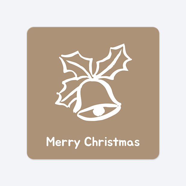 사각라운드형 스티커