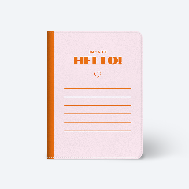 레더커버 사철노트